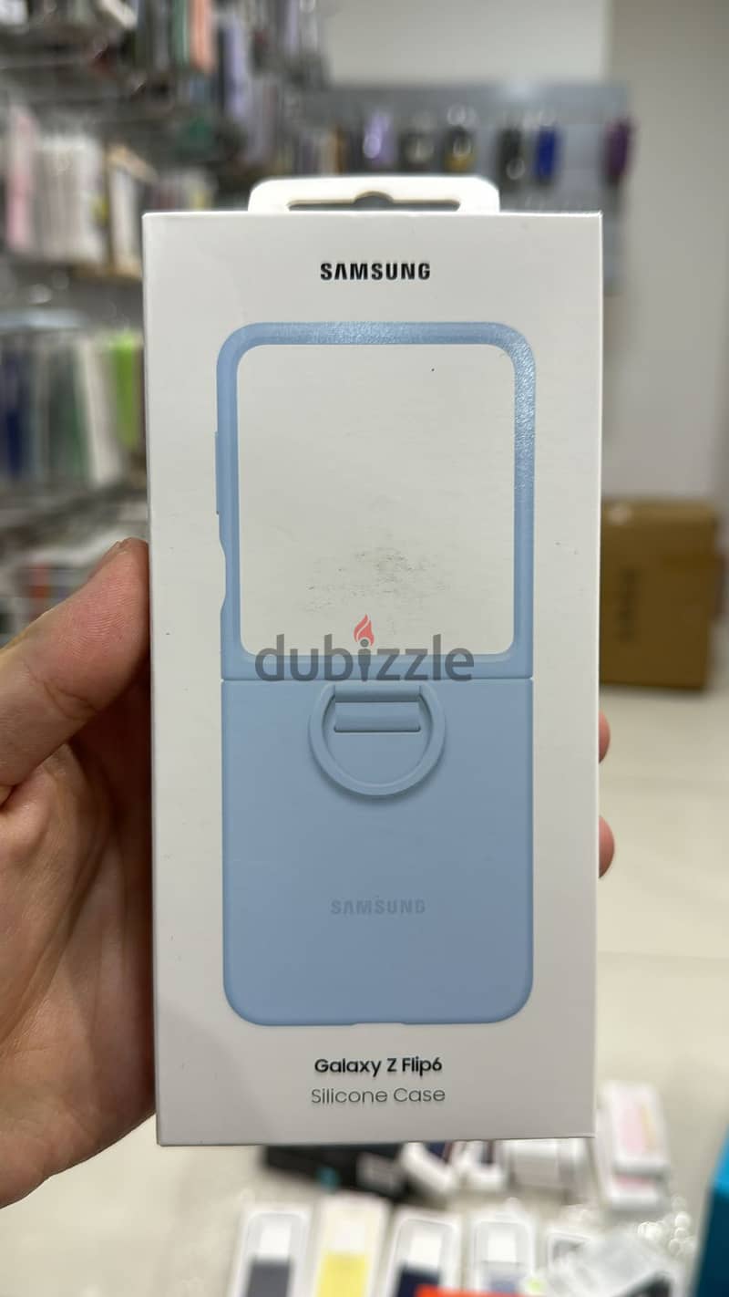 Samsung Galaxy Z Flip 6 Silicone Case blue Mobile Accessories 116130770