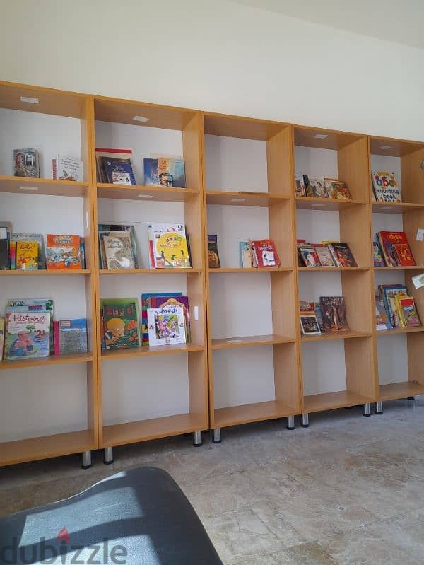 Wooden Libraries رفوف مكتبة او بضاعة Other Home Furniture & Decor