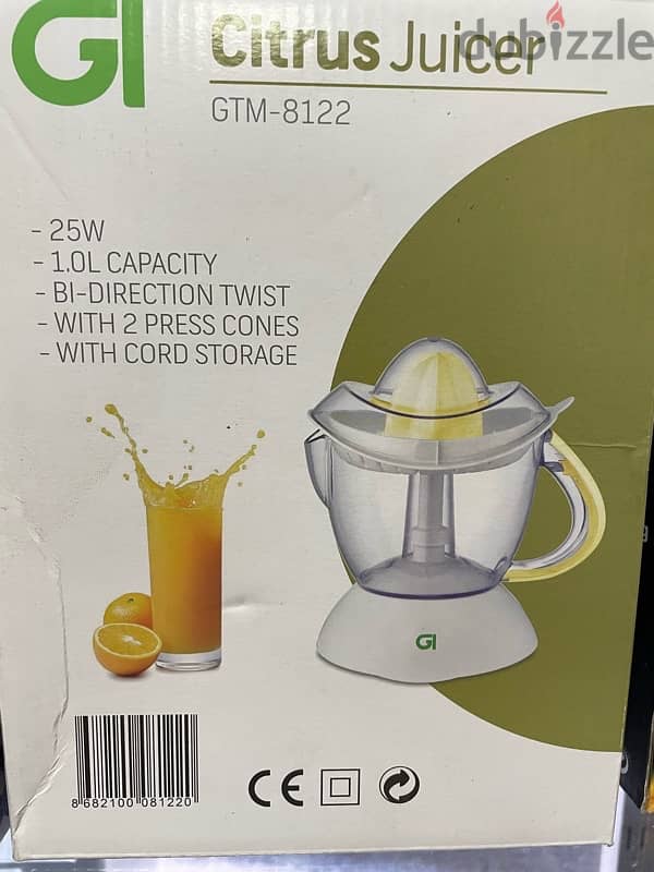GI citrus juicer 25 2W Kitchen Equipment & Appliances 116133132