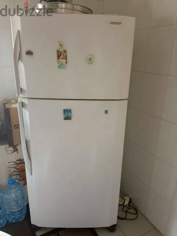 refrigerator ma3 freezer market sharp + electric oven Kitchen