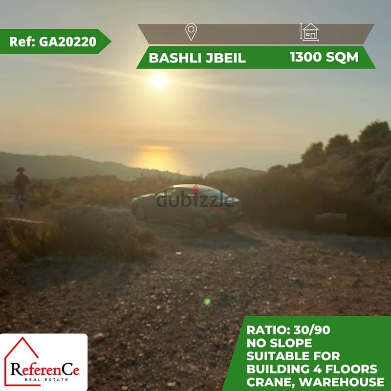 Land for sale in Bashli Jbeil ارض للبيع في بشلي جبيل Lands for Sale