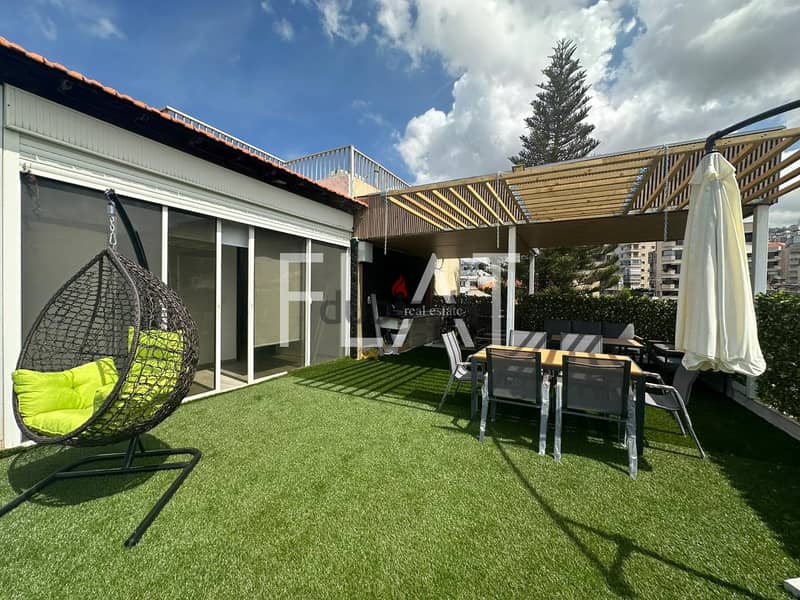 Fully Furnished Apartment for Rent in Naccache 1500 /Month