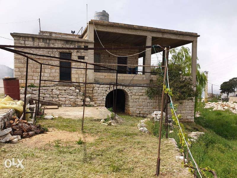 L06537 Individual House for Sale on a Spacious Land in Jbeil Area