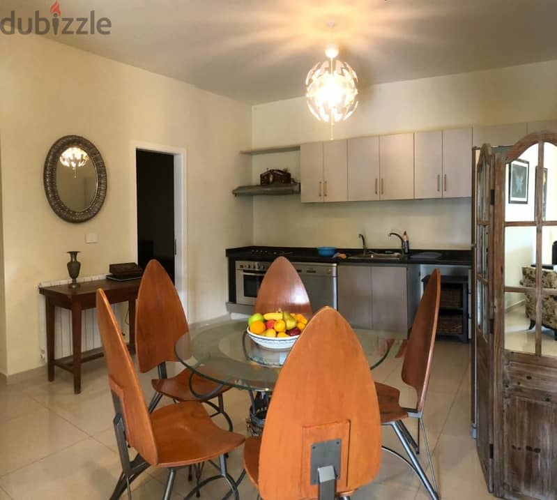 Deluxe Fully furnished apartment for rent in Baabdat with big Garden