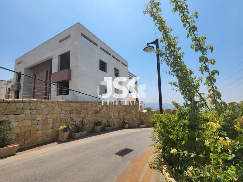 L09272Villa for sale in Jamhour with a big garden a view Apartments & Villas For Sale 114213782