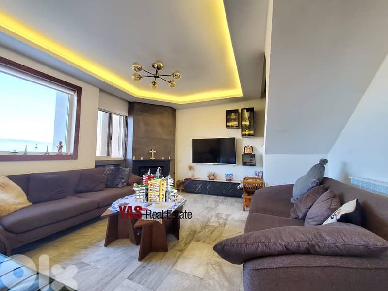 Ajaltoun 205m2 Duplex Upgraded Astonishing View Luxurious