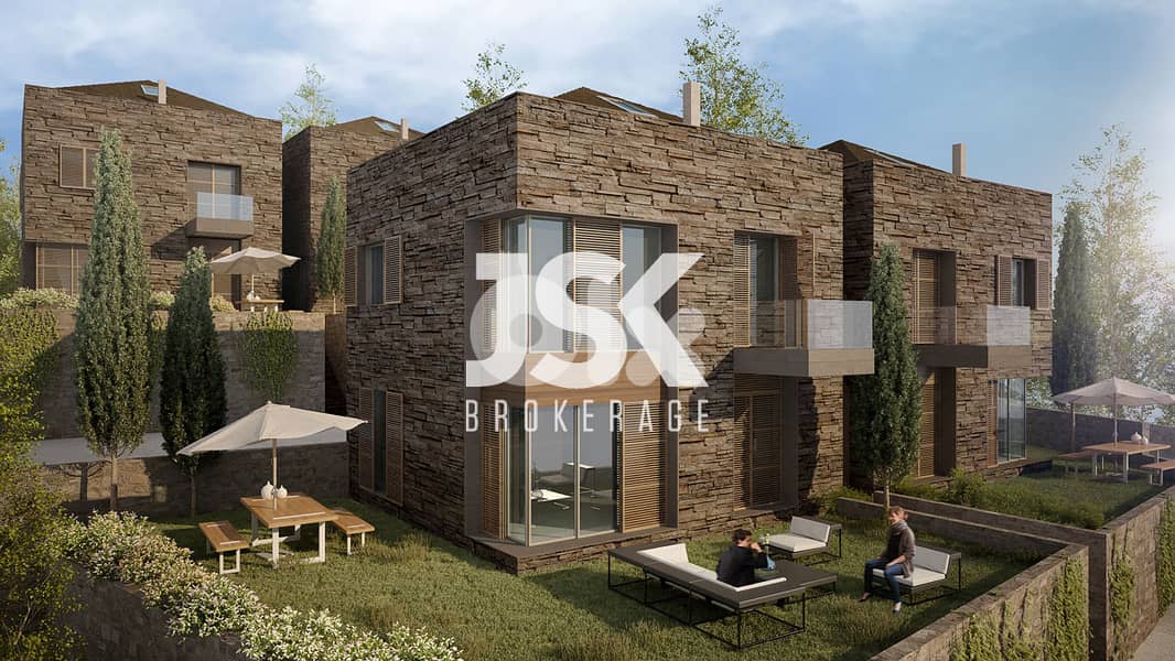 L10235Villa For Sale Pine Villas Project in Beit Hebbak, Jbeil