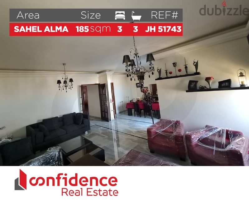 GREAT DEAL! 185 SQM Apartment for sale in Sahel Alma! REFJH51743