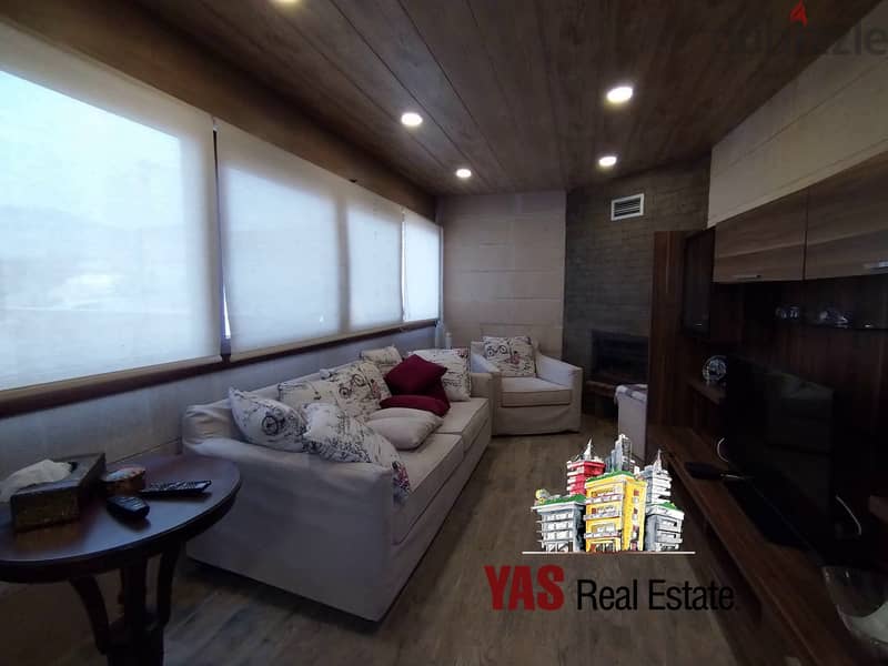 Faraya 130m2 + 100m2 Garden Chalet Duplex Mountain View