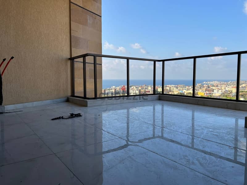124m2 apartment + 50m2 terrace + open sea view for Sale in Batroun