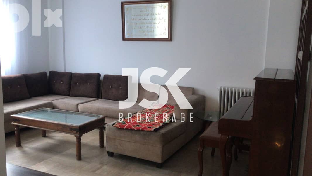 L10644 SemiFurnished Apartment For Rent with Terrace In Ain altineh