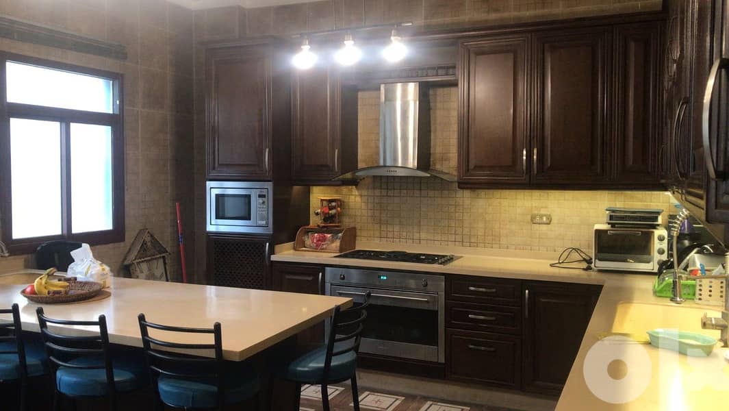 L10644 SemiFurnished Apartment For Rent with Terrace In Ain altineh