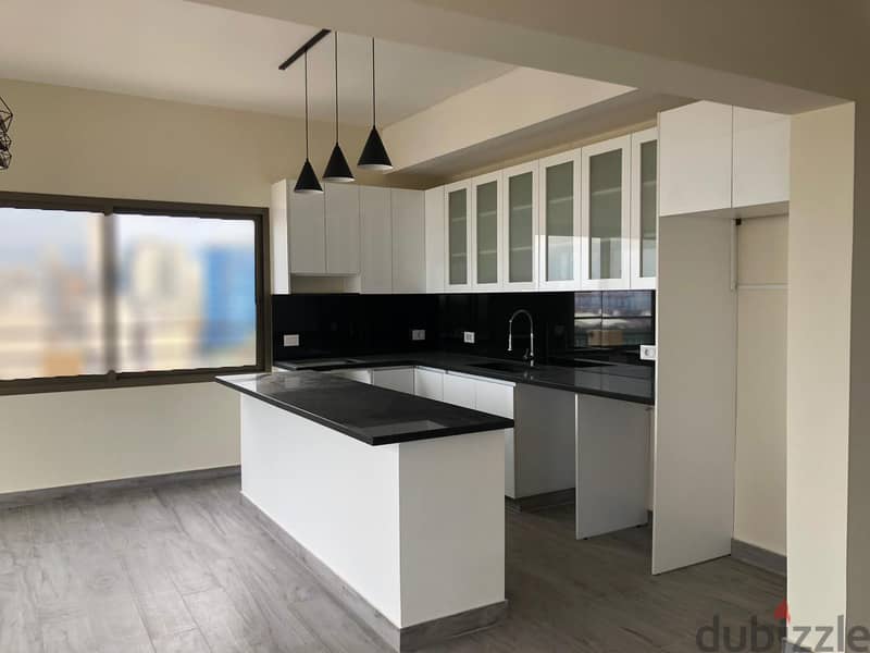 L11359Apartment for Rent Overlooking A Nice Sea View in Gemmayze