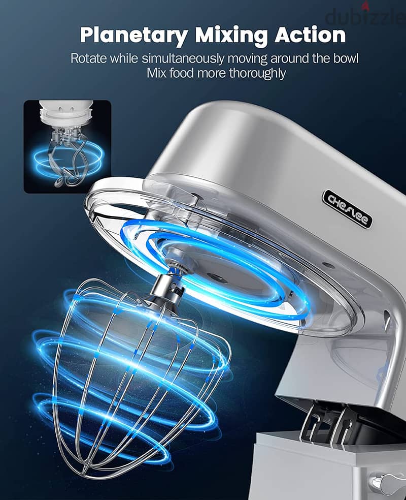 CHeflee Stand Mixer 7.2L 1800W عجانة خارقة Kitchen Equipment