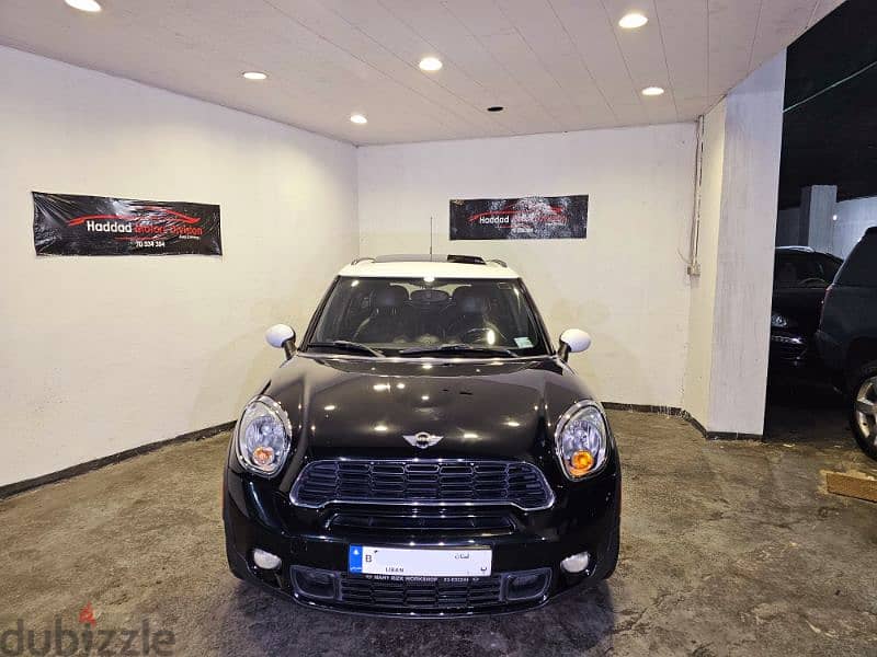 2013 Mini Cooper S Countryman All 4 Black/Black Clean Carfax Like New