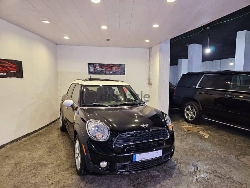 2013 Mini Cooper S Countryman All 4 Black/Black Clean Carfax Like New
