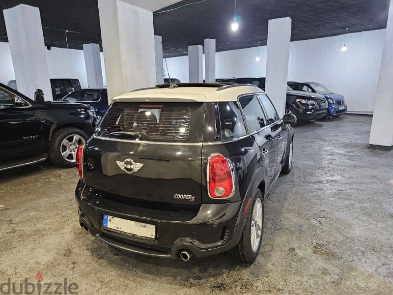 2013 Mini Cooper S Countryman All 4 Black/Black Clean Carfax Like New