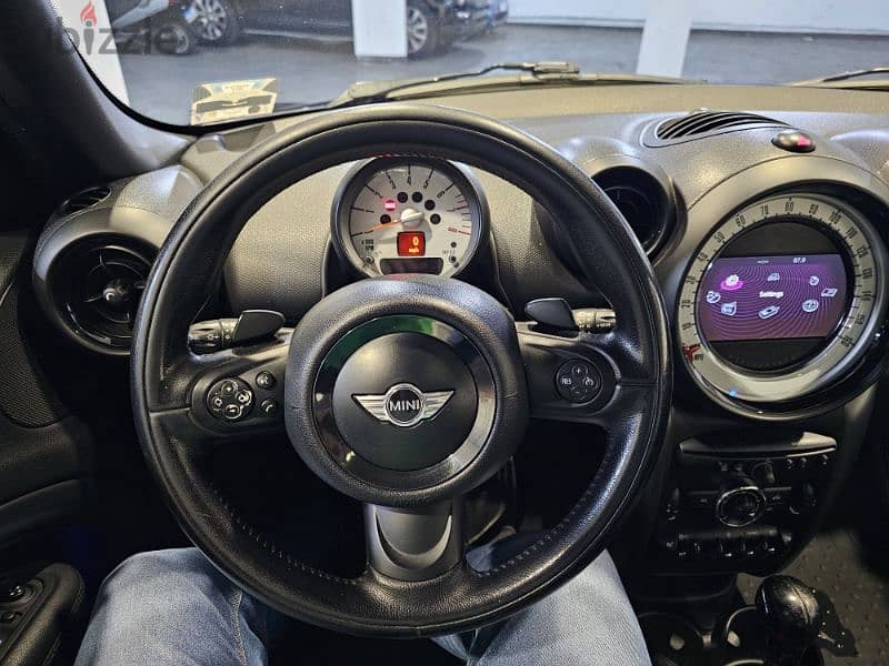 2013 Mini Cooper S Countryman All 4 Black/Black Clean Carfax Like New