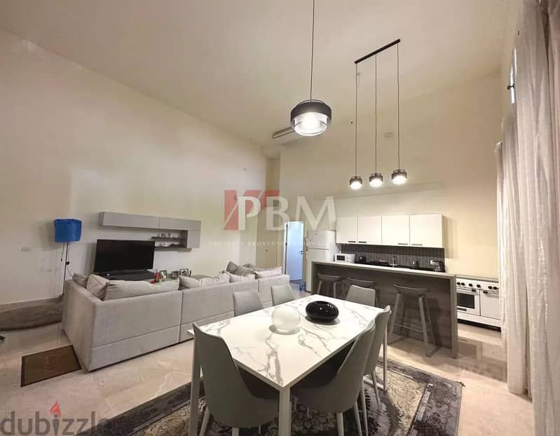 Comfortable Furnished Apartment For Rent In Clemenceau 100 SQM