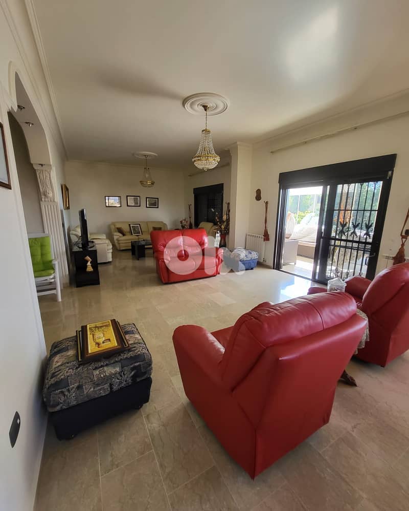 850m2 Lebanese style Villa + gardens+mountain view for sale in Bikfaya