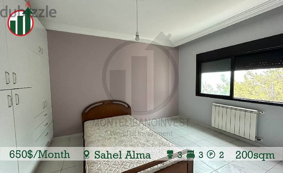650 / Month!! Apartment for Rent in Sahel alma!! Apartments & Villas