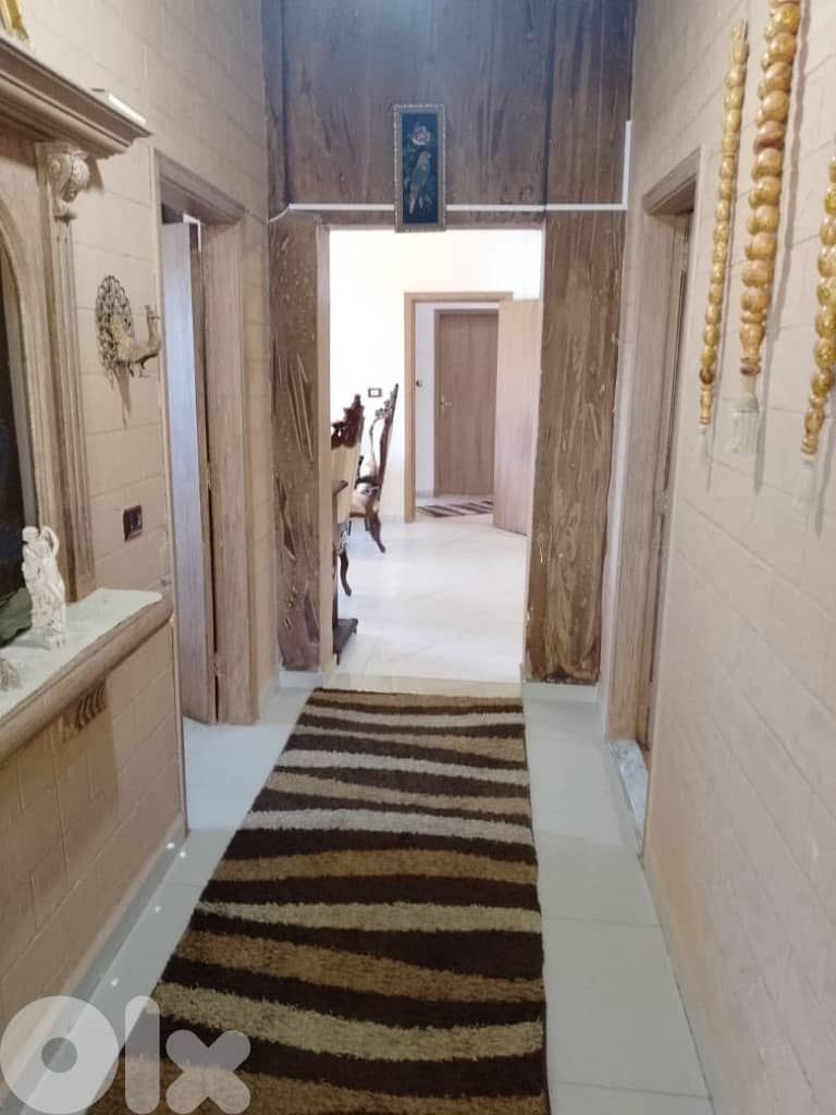 220Sqm + 140Sqm Terrace + Garden Furnished House For Rent In Bhamdoun
