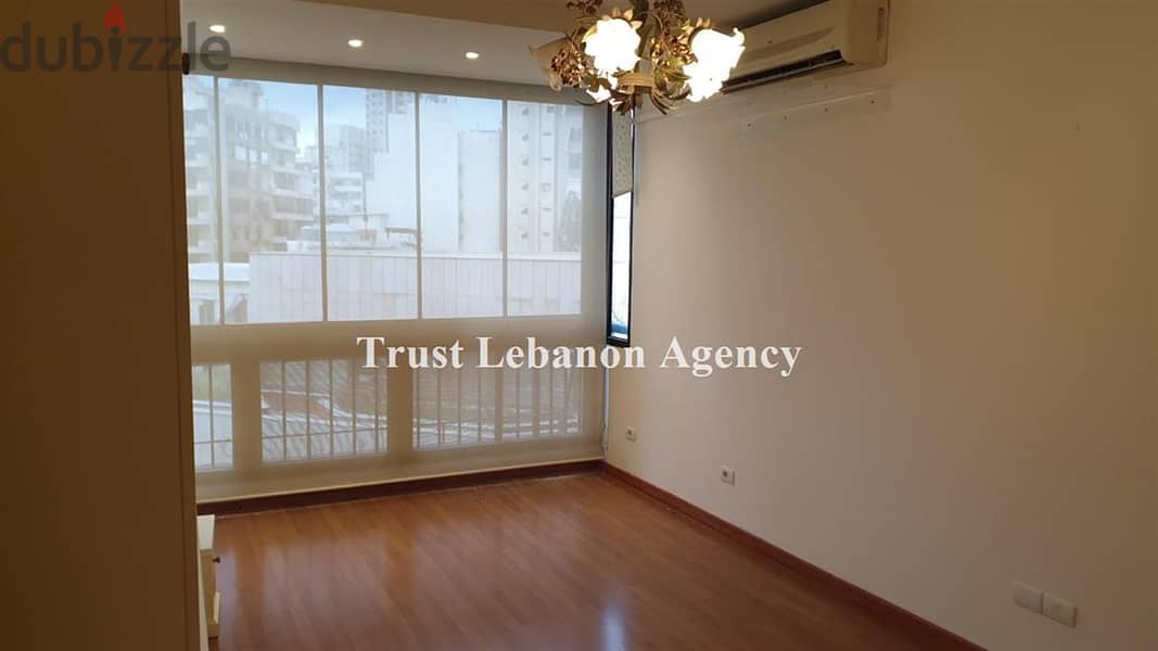 200 Sqm Apartment for Rent in Achrafieh / Sodeco City view