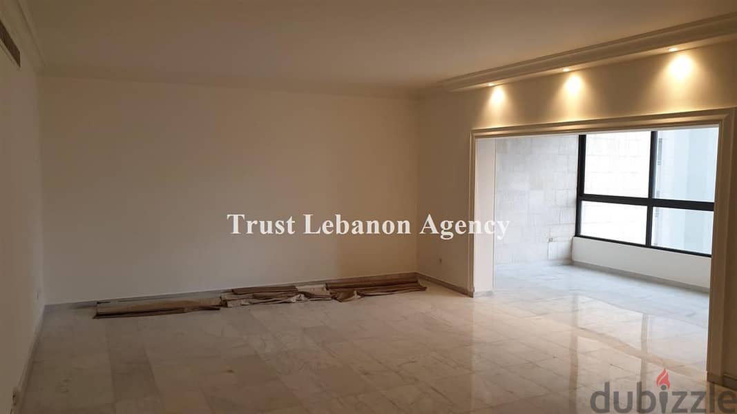 200 Sqm Apartment for Rent in Achrafieh / Sodeco City view