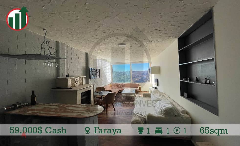 Open View!! Fully Furnished Chalet For Sale In Faraya!! Chalets