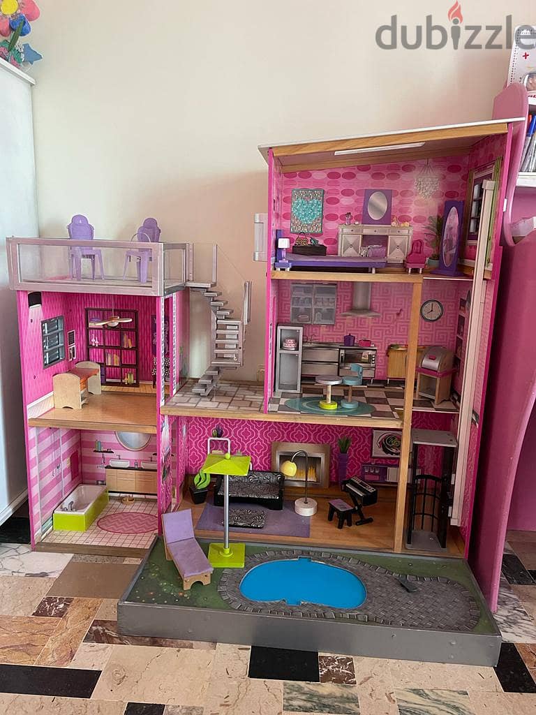 Large Doll House for Sale with furniture Toys for kids 115466580