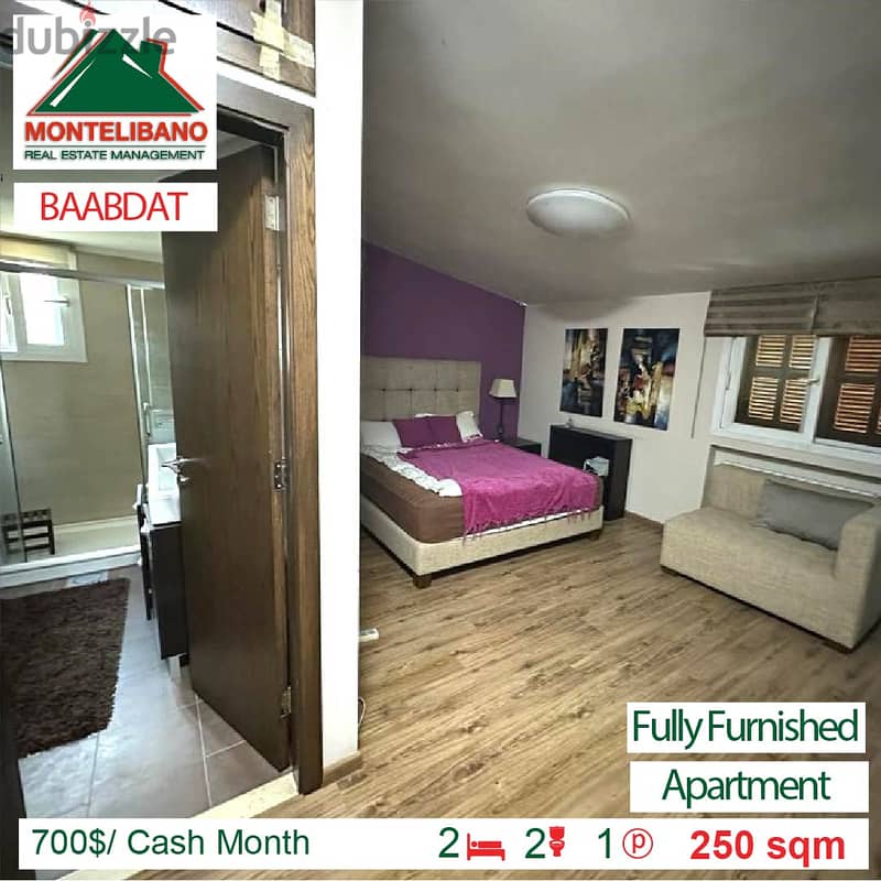 700/Cash Payment!!! Apartment for rent in Baabdat!!! Apartments