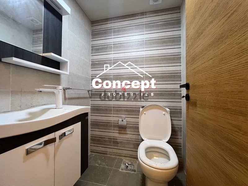 beautiful 180 SQM apartment for rent in Broumana with a Mountain View