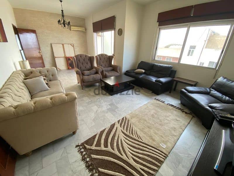 Fully furnished with sea view apartment in Zalka for rent! Apartments