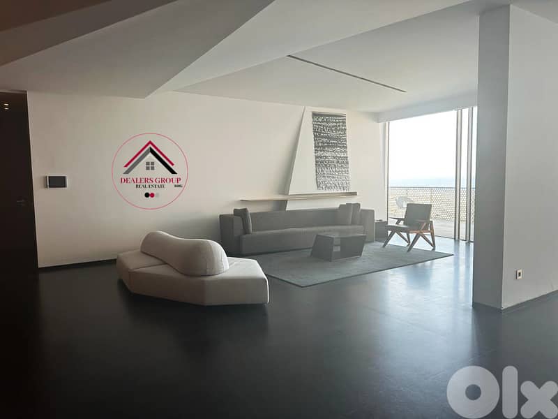 Stunning Serenity With Sea View! Chalet for sale in Downtown Beirut