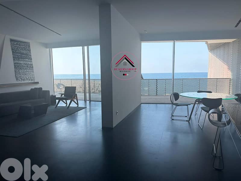Stunning Serenity With Sea View! Chalet for sale in Downtown Beirut