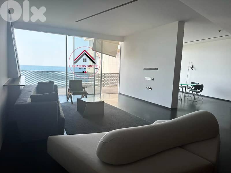 Stunning Serenity With Sea View! Chalet for sale in Downtown Beirut
