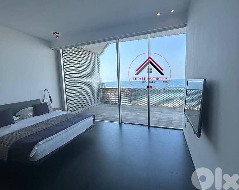 Stunning Serenity With Sea View! Chalet for sale in Downtown Beirut