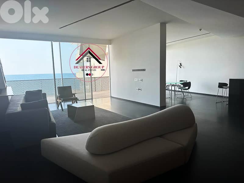 Stunning Serenity With Sea View! Chalet for sale in Downtown Beirut