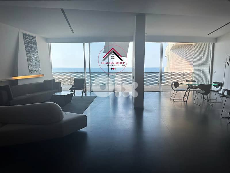 Stunning Serenity With Sea View! Chalet for sale in Downtown Beirut