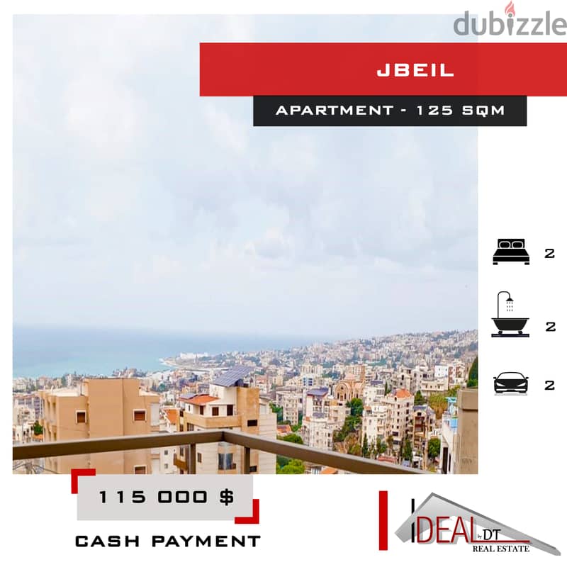 Furnished Apartment for sale in jbeil 125 SQM REFJH17237 Apartments & Villas For Sale 115535903