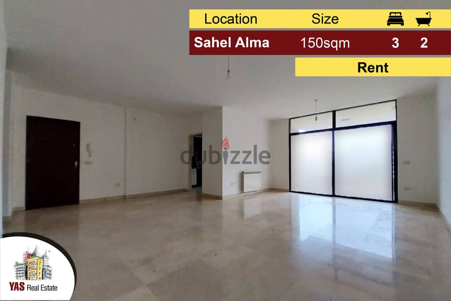 Sahel Alma 150m2 Rent Luxury Apartments & Villas For Rent