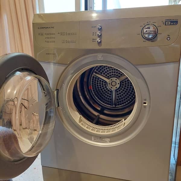 Campomatic Dryer inox 8kg Washing Machines & Dryers 115540033
