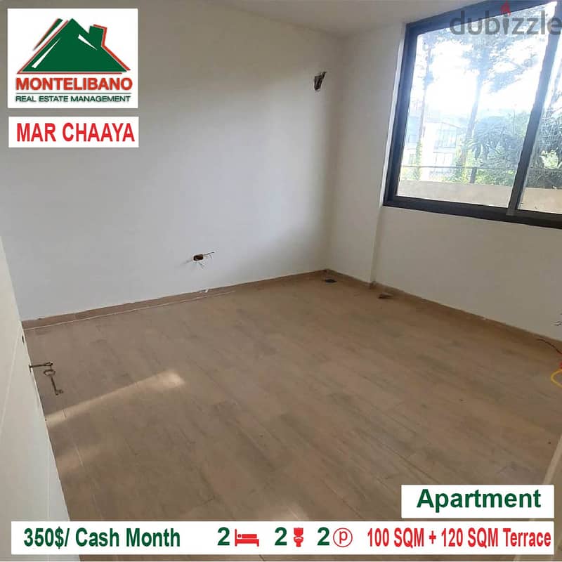 350/Cash Month!!! Apartment for rent in Mar Chaaya!!! Apartments