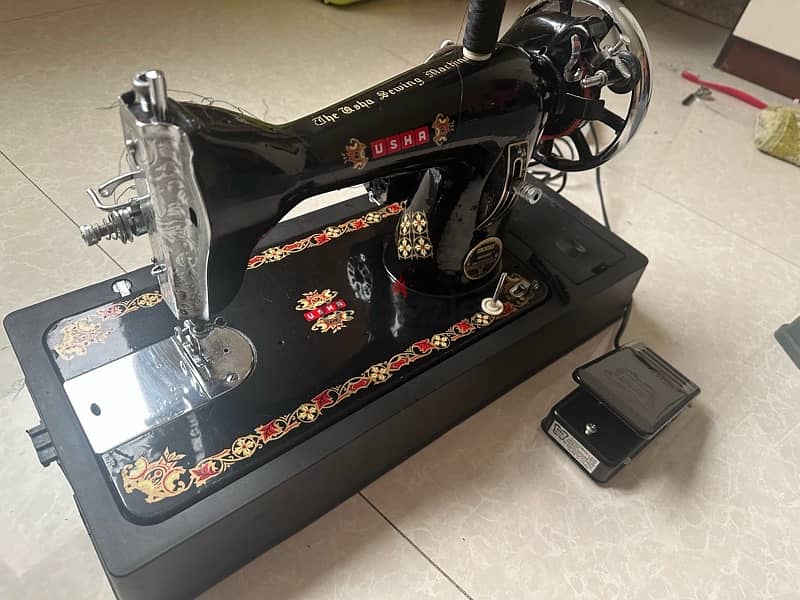 Urgent sale USHA SEWING MACHINE (WITH MOTOR OPERATED) New condition