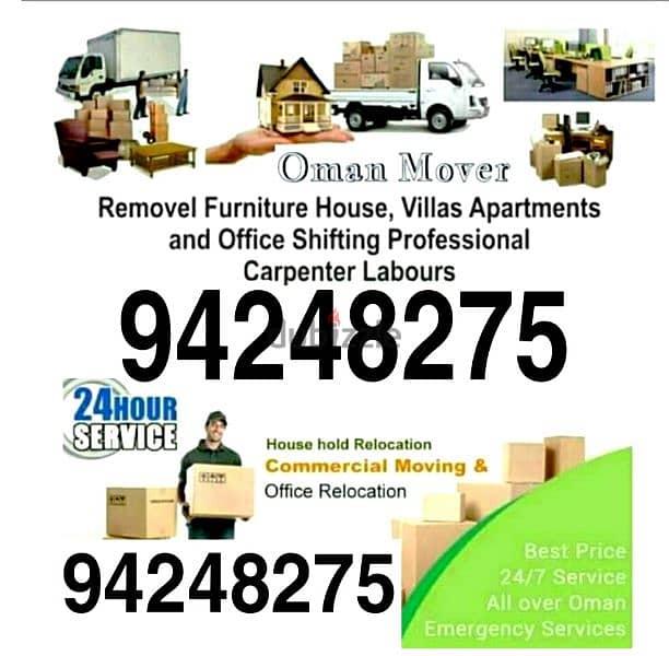 Muscat Mover and Packer House shifting office villa stor furniture fi