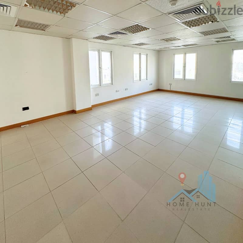 AL KHUWAIR 105 MSQ READY OFFICE UNIT IN COMMERCIAL AREA FOR RENT