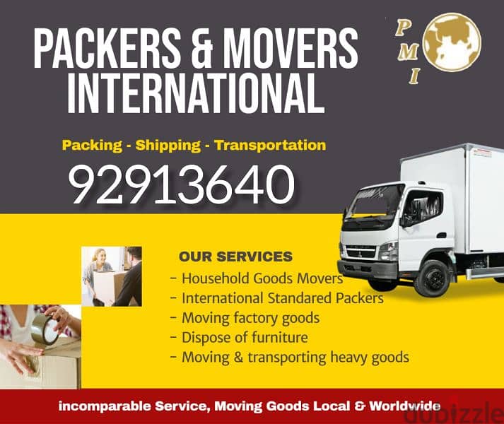 Oman Muscat To Dubai Abu Dhabi House Movers And Cargo Company
