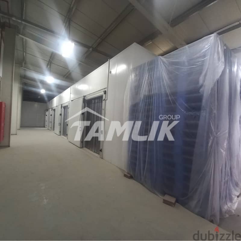 Warehouse Store and Cold Store for Rent in Al Misfah REF 207BB