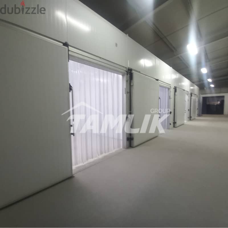 Warehouse Store and Cold Store for Rent in Al Misfah REF 207BB
