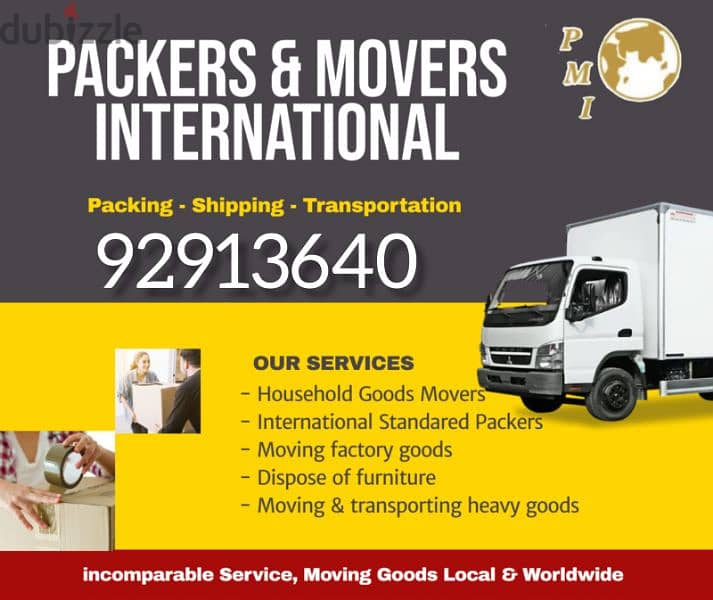 Muscat To Dubai Sharjah House Movers And Cargo Company Trucks & buses